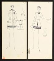 2 Karl Lagerfeld Fashion Drawings - Sold for $1,187 on 12-09-2021 (Lot 69).jpg